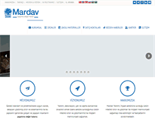 Tablet Screenshot of mardav.com